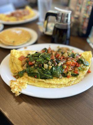 Veggie omelet