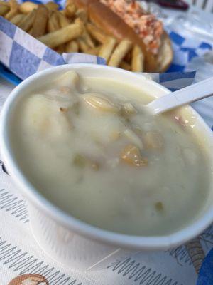 Clam chowder