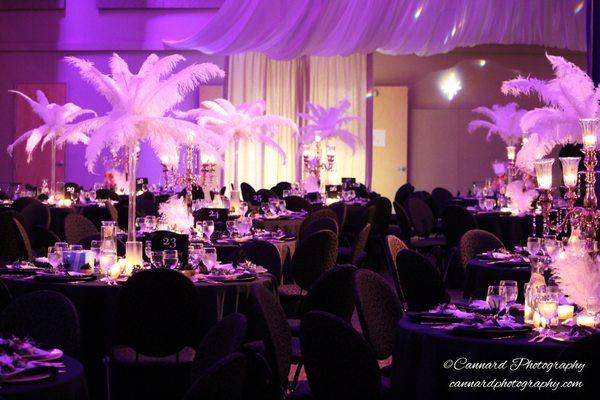 The Grand Hall Set Up by one of our fabulous catering and decoration partners.