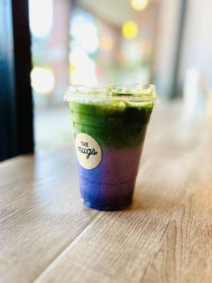 Blueberry Macha(ice)