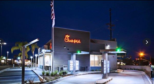 Chick-fil-A is across the street from Comfort Inn Escondido