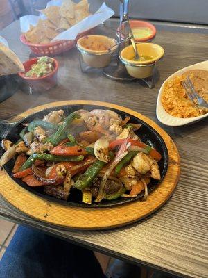 Mixed fajitas absolutely the best