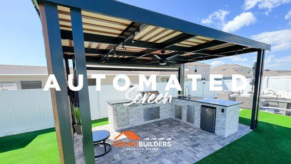 Automated Screen: Smart Backyard Solution.