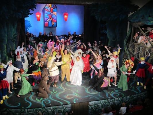 Shrek the Musical at the Elgin Opera House.