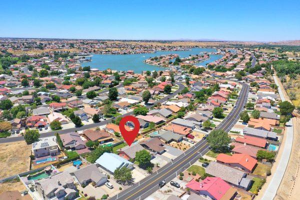 Spring Valley Lake in the Victorville, Ca