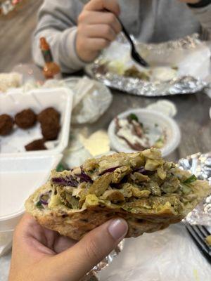 Shawarma pita