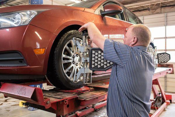 Goldsboro Tire Pros is here for all of your alignment needs.