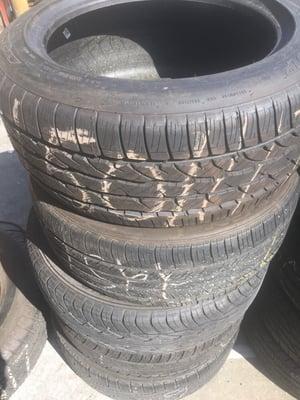 Hi tread tires available in most sizes call for size availability and pricing