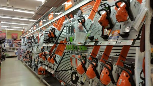 Great selection of Stihl products.