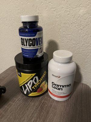 GAMMA LEAN (stimulant-free, metabolic formula) LIPOTROPIC (non-stimulant, pre-cardio metabolic formula) GLYCOVEX (Glucose Disposal Agent)