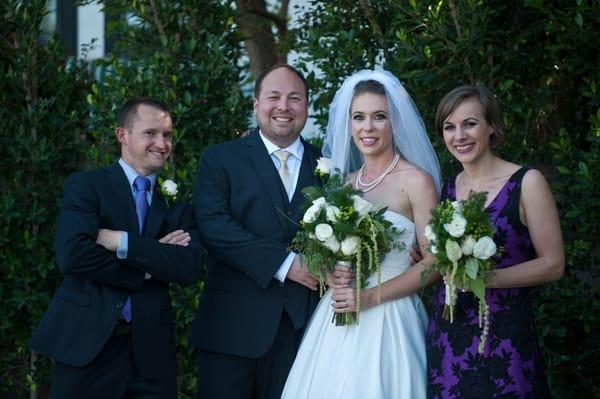 Bride and her Bouquet, is having more greenery than flowers an upcoming trend?