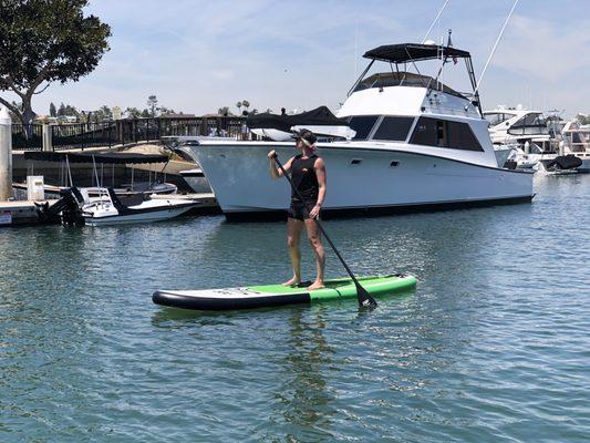 SUP Paddleboard in the City of Seattle with amazing unique views of Seattle's Floating Homes, Gasworks Park, Lake Union Park