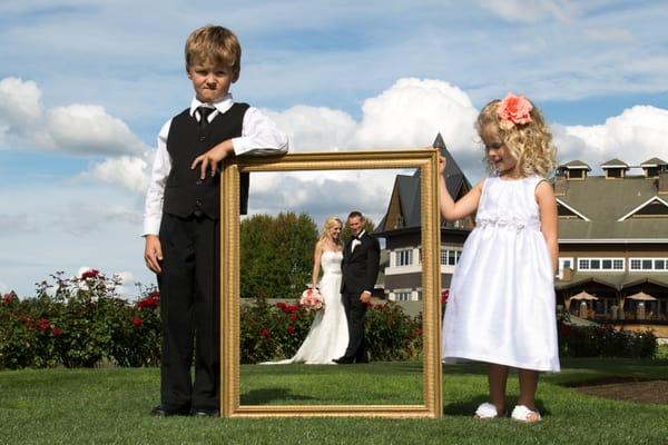 Unique wedding photos