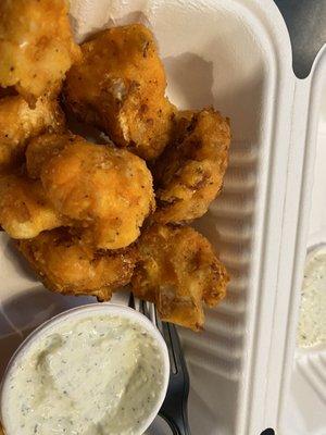 Fried cauliflower  Will order again many times