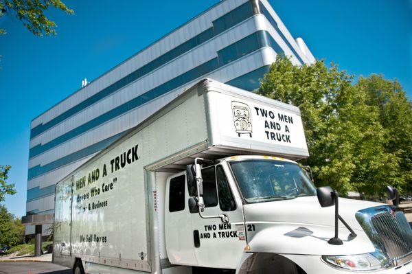 Two Men and a Truck employees are professionally trained to do business moves!