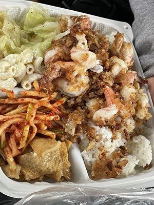 Garlic Shrimp Plate