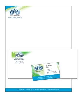 Letterhead, Envelopes and Business Cards