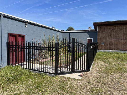 Custom Iron Gate in Norfolk.