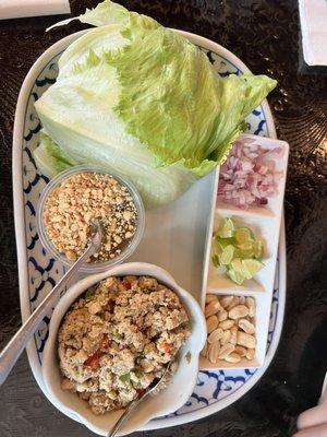 Thai Lettuce Wraps