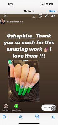 Nails by sapphire