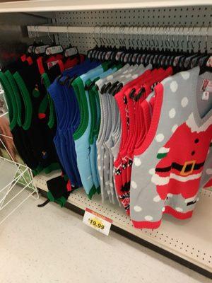 Festive sweater vests