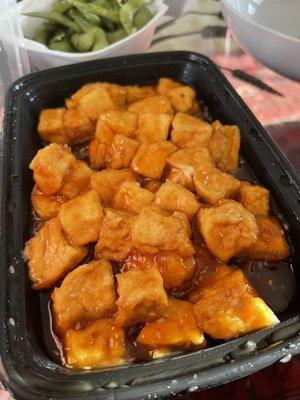 Sesame tofu without sesame