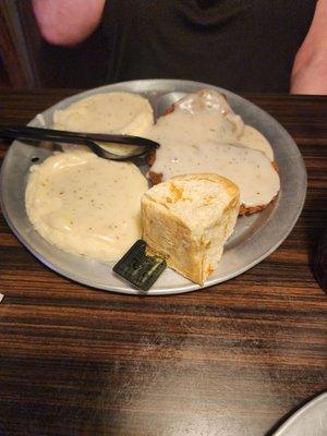 Chicken fried steak Monday