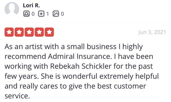 Thank you Lori for the review! We greatly appreciate you and your trust!