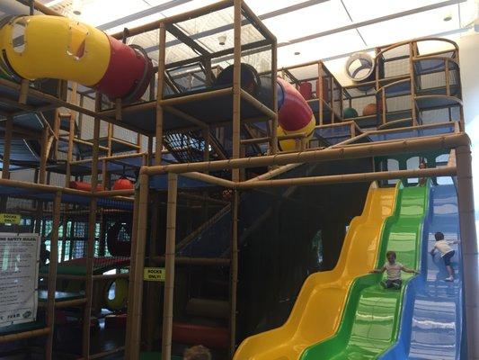 Part of indoor playground