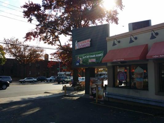 Side of store from atlantic ave