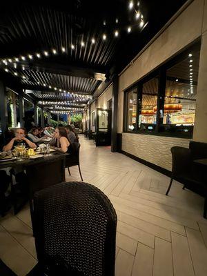 outdoor seating