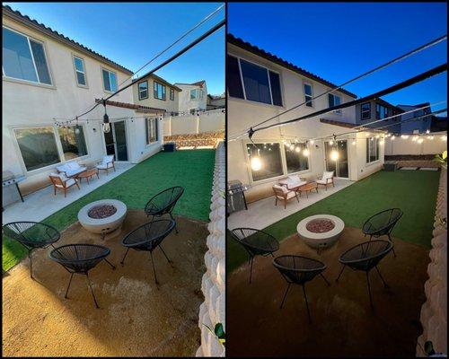 Backyard: Day/Night