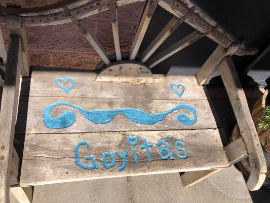 Goyita's Bench