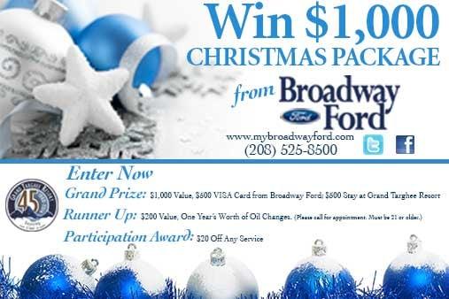 Broadway Ford Annual Christmas Giveaway