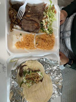 You can see the white wire next to the taco