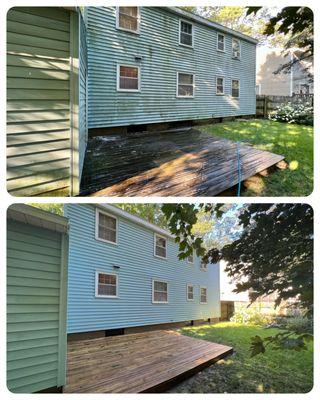 Pressure washing and softwash service in Walker Mi by Horizon Exterior Cleaning 616clean.com