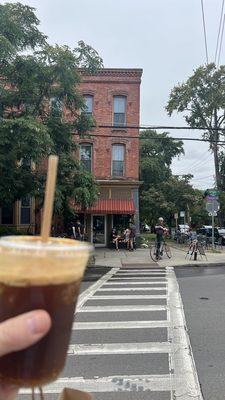 Orange, cardamom, espresso, tonic. Truly, a perfect unique beverage.