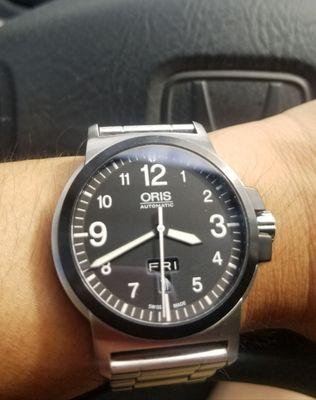 Oris BC3 Advanced Day Date serviced by Sal.