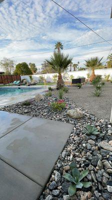 New drought tolerant landscape