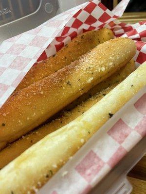 Bread sticks are the bomb