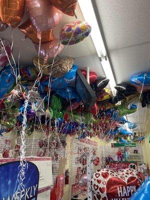 More balloons