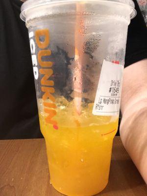 Mango Refresher with Green Tea