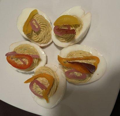 Pimento Cheese Deviled Eggs