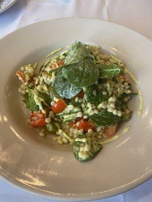 Spinach risotto