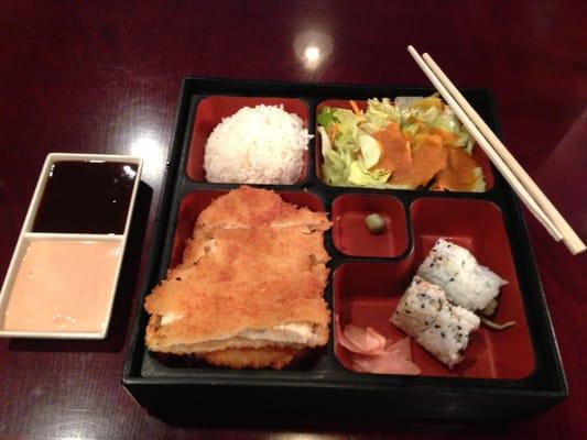 Chicken Katso Bento , just perfect!