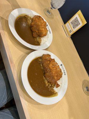 Chicken cutlet curry! Well worth the wait.