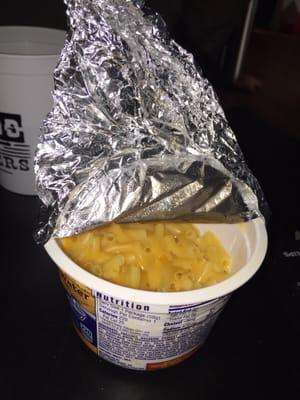 The easy mac side order of mac n cheese...