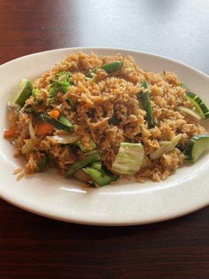 Basil Fried Rice (Lunch Special) with Veggies