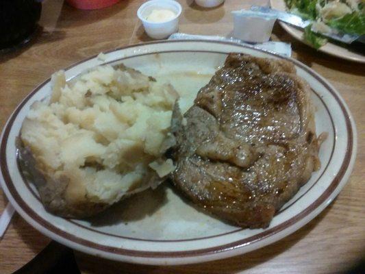 Ribeye & Baked Potatoe