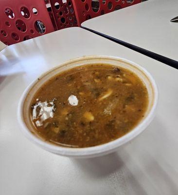 Cup minestrone